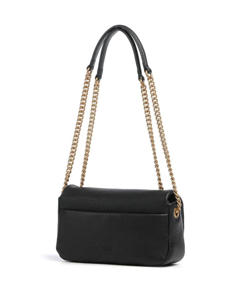 Pinko Click Soft Horizontal Mini leather shoulder bag