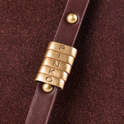Pinko Click Soft Horizontal Mini Suede Shoulder Bag