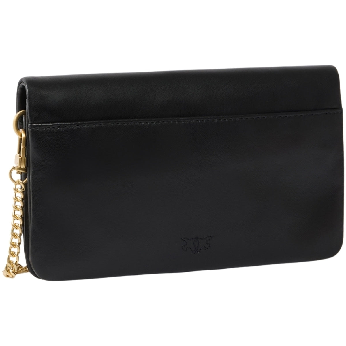Borsa a tracolla Click Soft Horizontal Mini in pelle Pinko