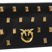 Borsa a tracolla Click Soft Horizontal Mini in pelle Pinko
