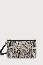 Pinko Flat Horizontal Mini Leather Bag