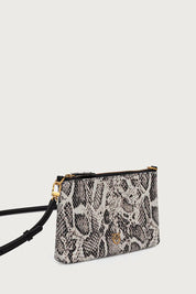 Pinko Flat Horizontal Mini Leather Bag