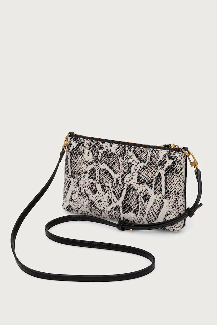 Pinko Flat Horizontal Mini Leather Bag