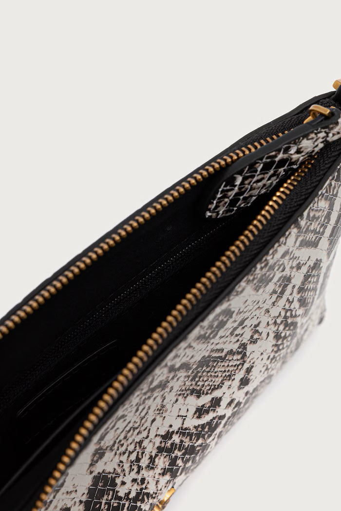 Pinko Flat Horizontal Mini Leather Bag