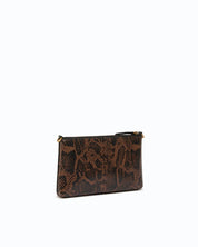 Pinko Flat Horizontal Mini Leather Bag