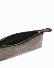 Pinko Flat Horizontal Mini Leather Bag