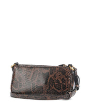 Pinko Half Moon Horizontal Mini leather crossbody bag