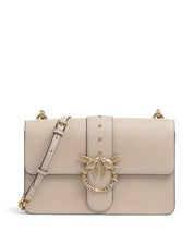 Pinko Love One Classic New Buckle leather crossbody bag