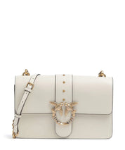 Pinko Love One Classic New Buckle leather crossbody bag