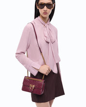 Pinko Love One Light Mini leather bag