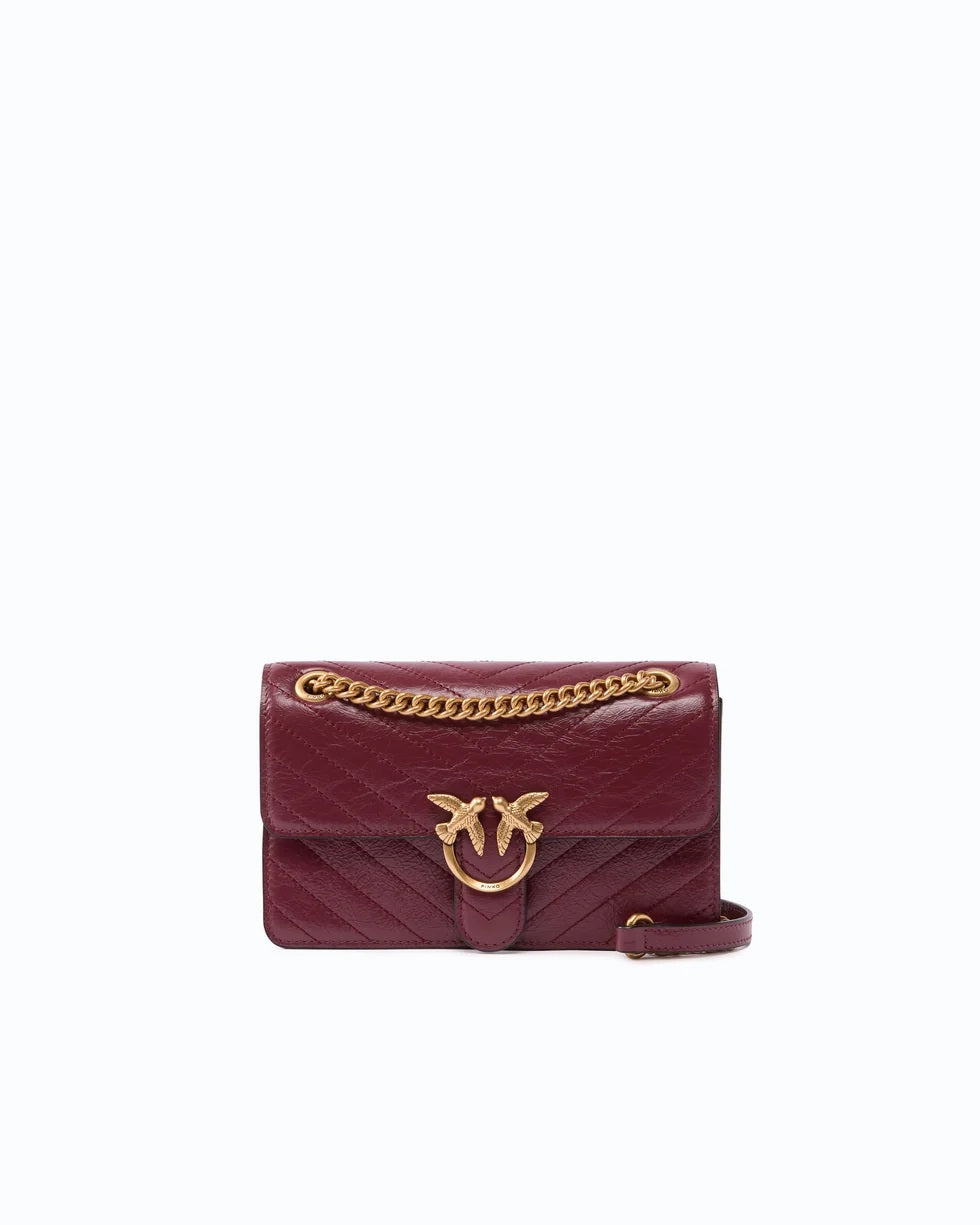Pinko Love One Light Mini leather bag