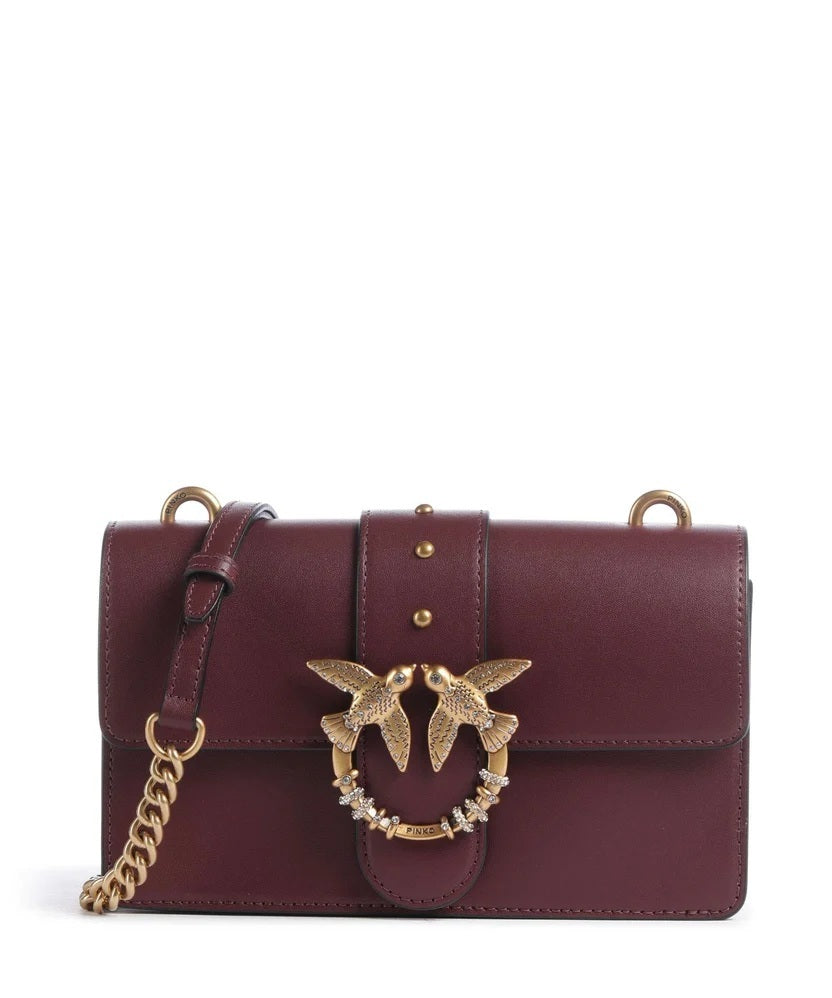 Borsa Love One Mini in pelle Pinko