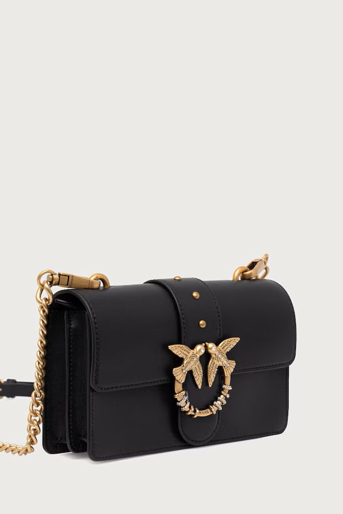 Pinko Love One Mini leather bag