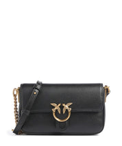 Borsa Love One Slouchy Baby in pelle Pinko