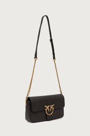 Borsa Love One Slouchy Classic in pelle Pinko
