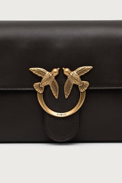 Borsa Love One Slouchy Classic in pelle Pinko