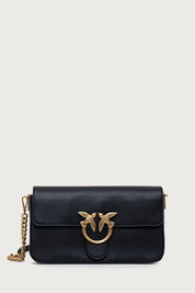 Pinko Love One Slouchy Classic Leather Bag