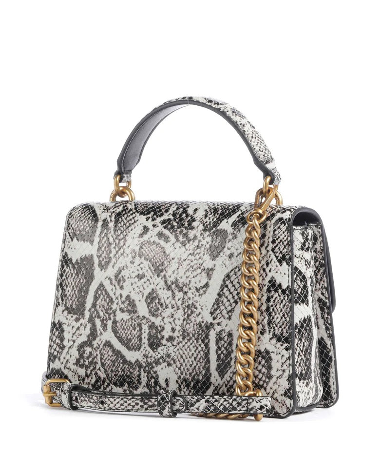 Pinko Love One Top Handle Mini Light Leather Bag