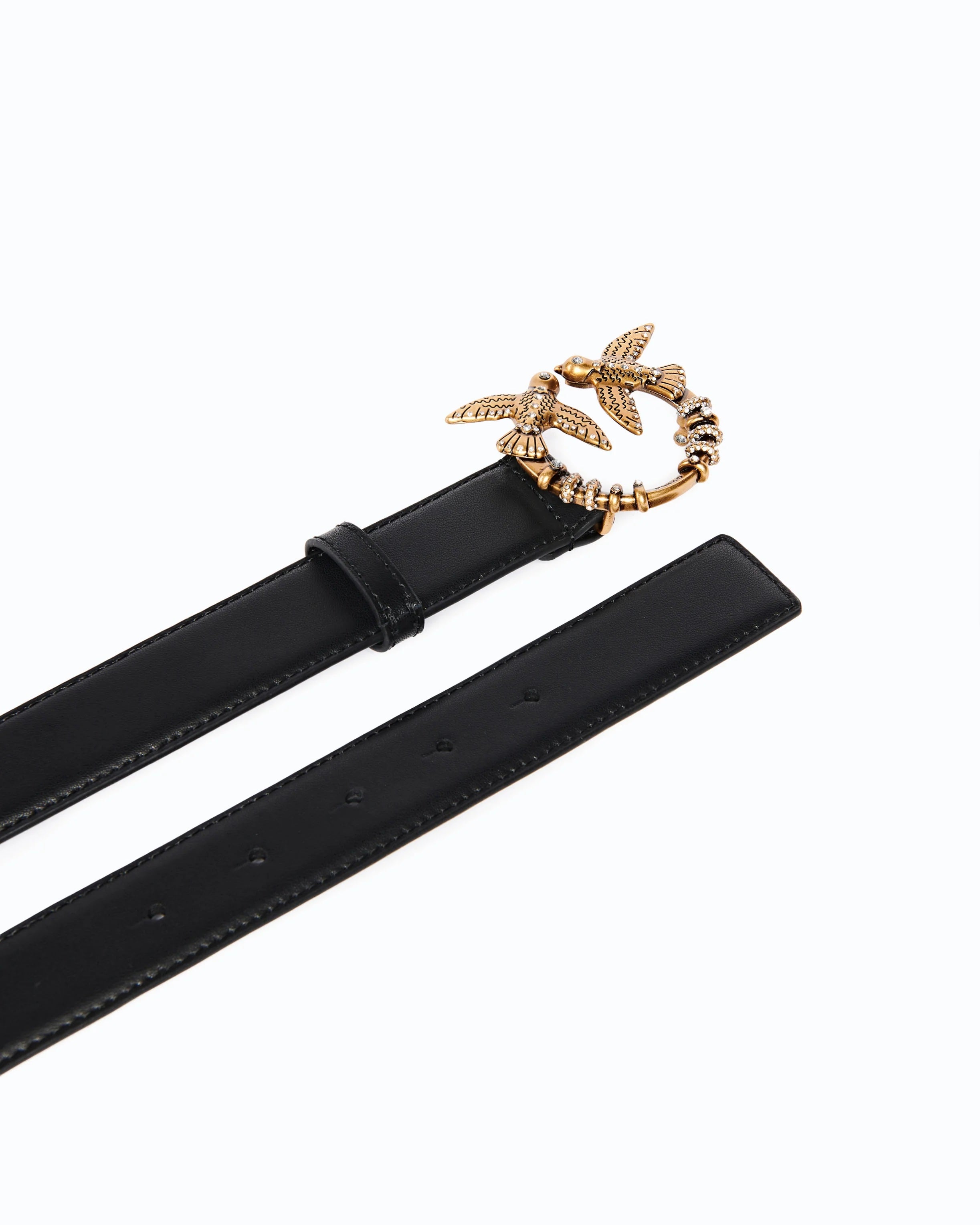 Pinko Love Berry H3 Special Leather Belt