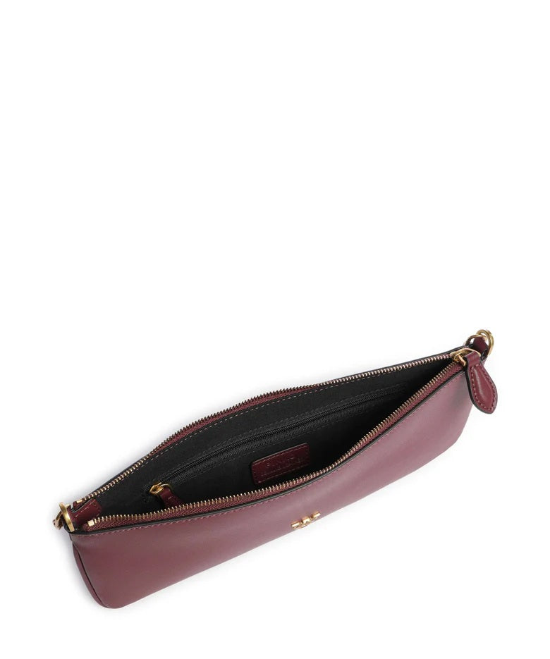 Pinko New Horizontal Flat leather bag