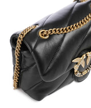 Pinko New Buckle Mini Puff Bag in Nappa Leather