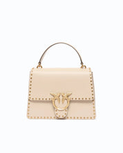 Borsa Top Handle Classic Light Studs in pelle
