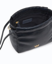 Pinko Nappa Leather Pouch Bag