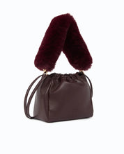 Pinko Nappa Leather Pouch Bag