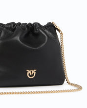 Pinko Nappa Leather Pouch Bag