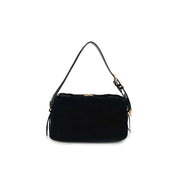 Borsa a spalla Bauletto in suede Pinko