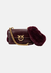 Borsa Love One Mini Light in pelle Pinko