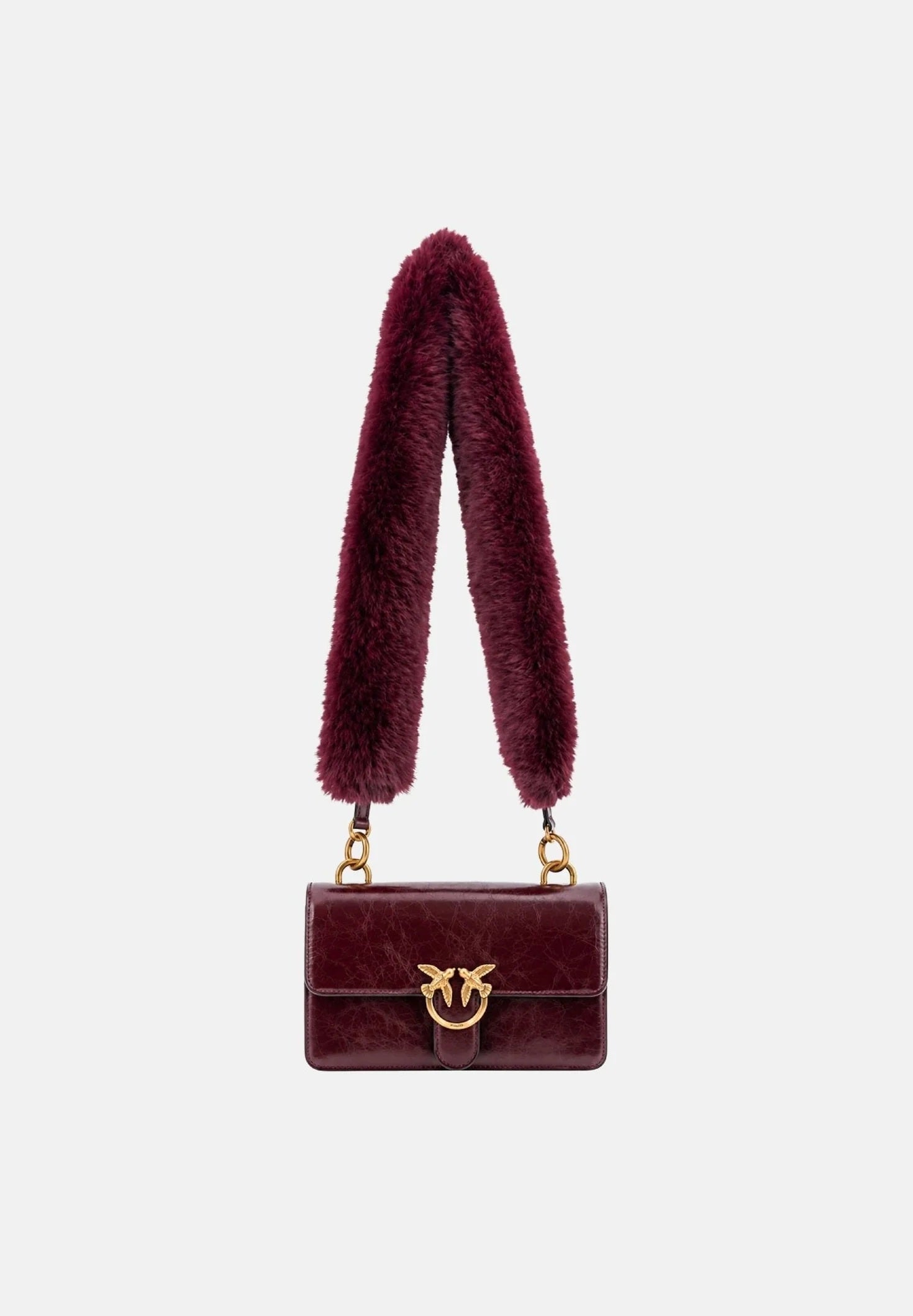 Borsa Love One Mini Light in pelle Pinko