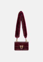 Borsa Love One Mini Light in pelle Pinko