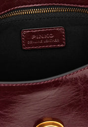 Borsa Love One Mini Light in pelle Pinko
