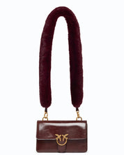 Pinko Love One Mini Light leather bag