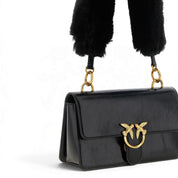 Borsa Love One Mini Light in pelle Pinko
