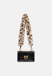 Borsa Love One Mini Light in pelle Pinko