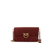 Borsa a tracolla Love One Slouchy S in suede Pinko