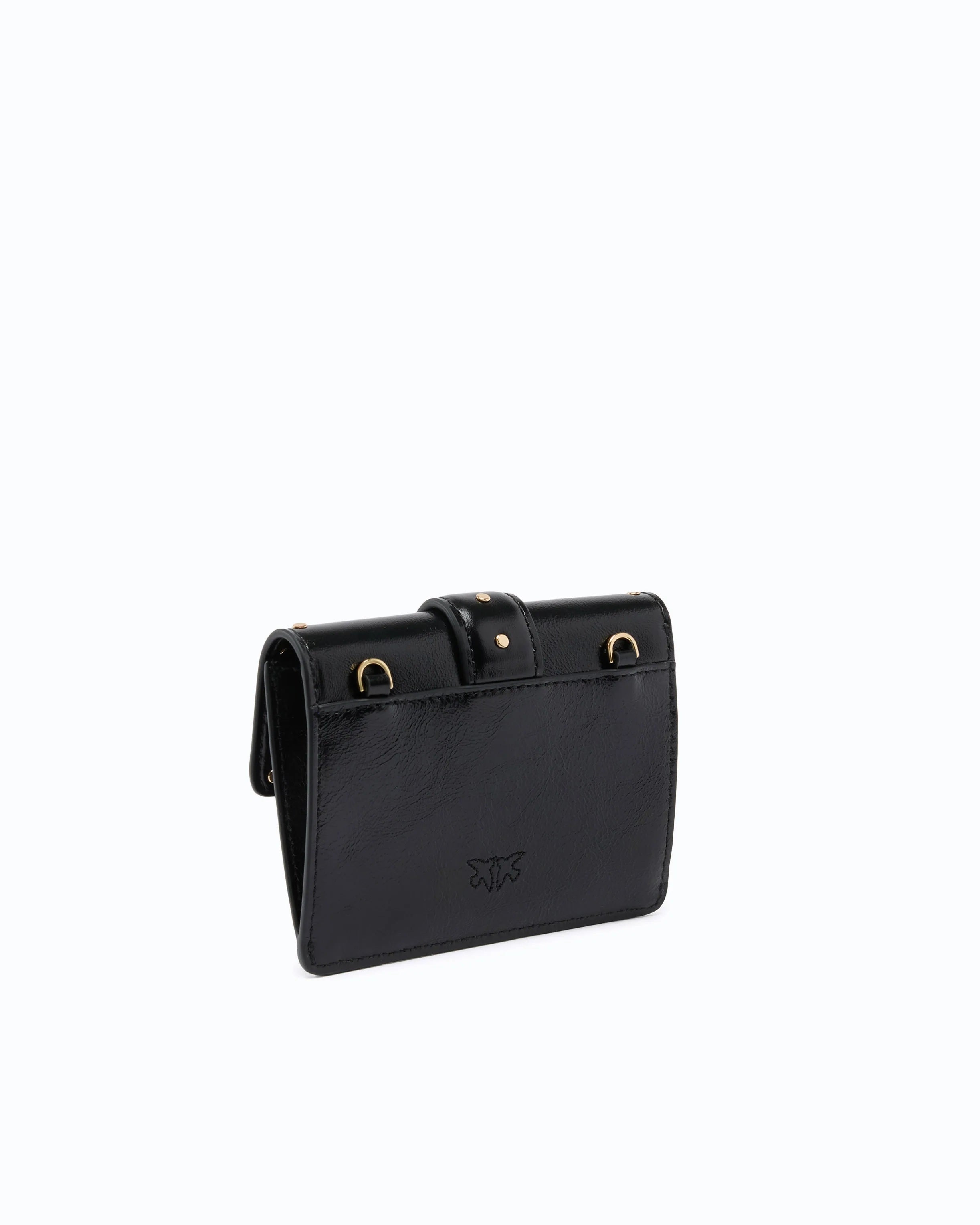 Pinko Love Pocket Studs leather bag