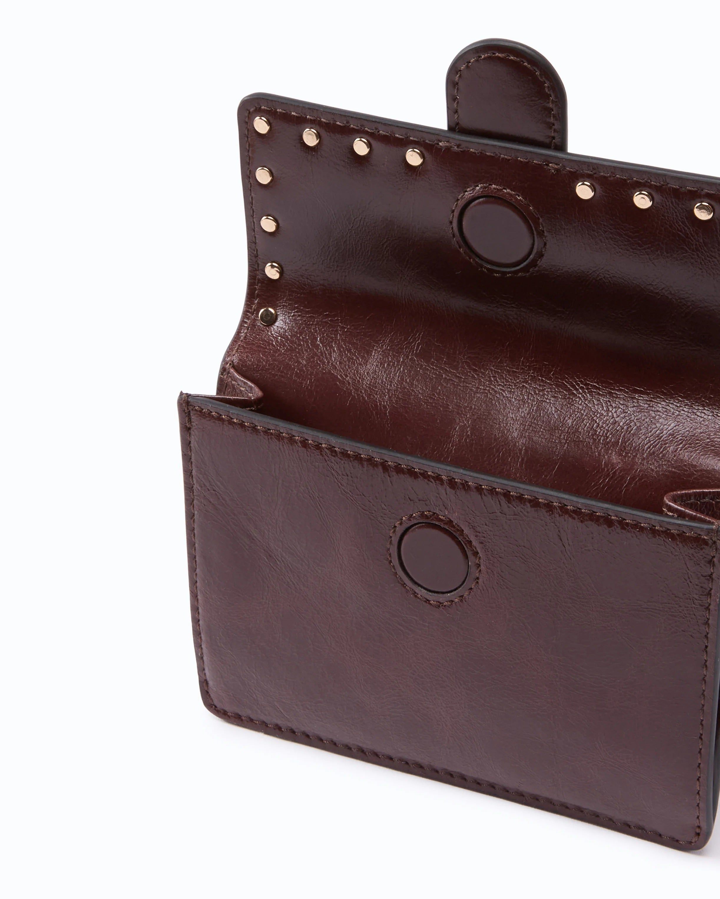 Pinko Love Pocket Studs leather bag