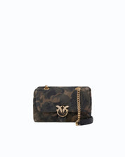 Borsa Love Puff Mini Suede Pinko