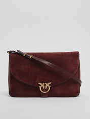 Borsa a tracolla Love Big Suede Pinko
