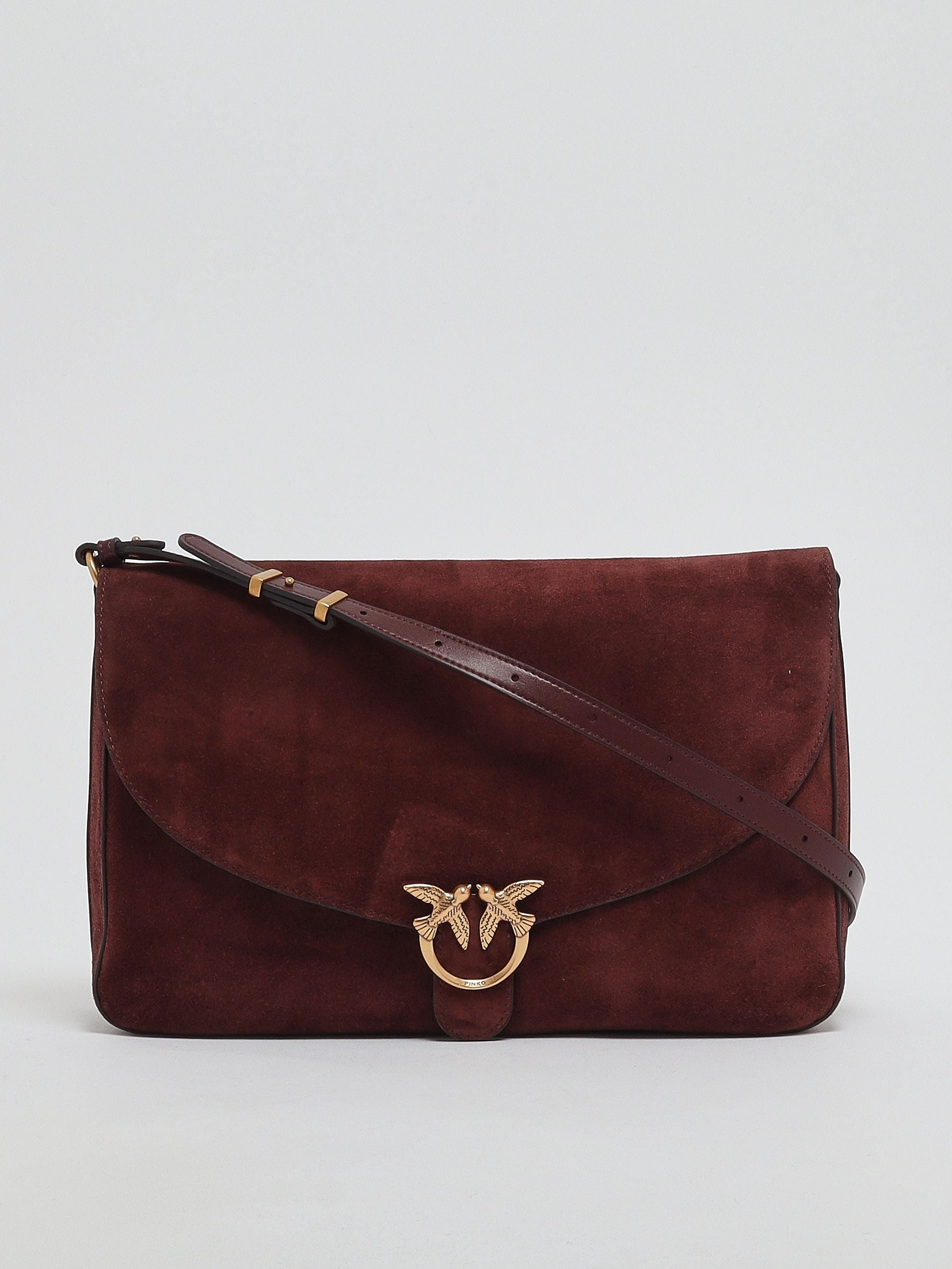 Borsa a tracolla Love Big Suede Pinko
