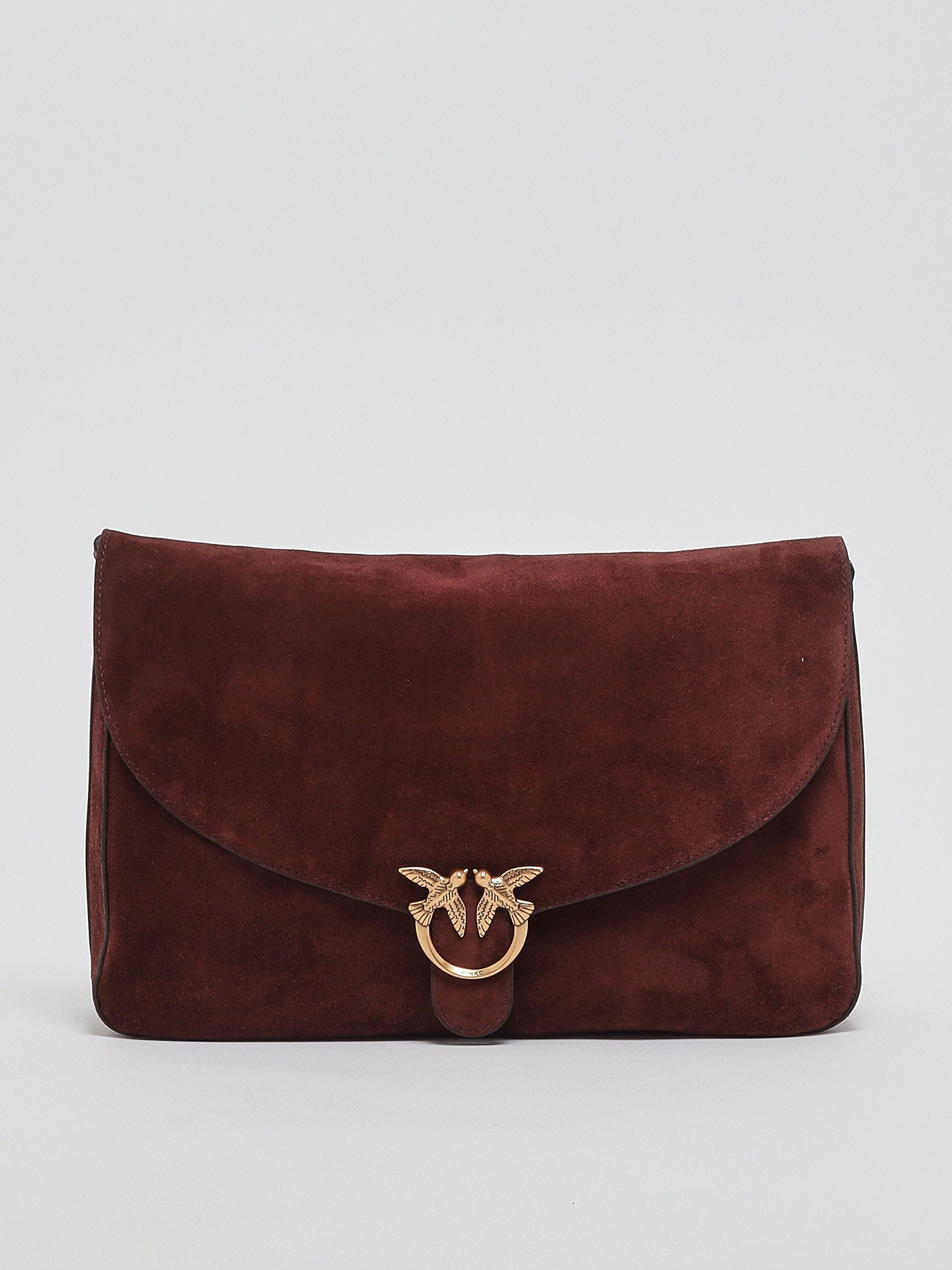 Borsa a tracolla Love Big Suede Pinko