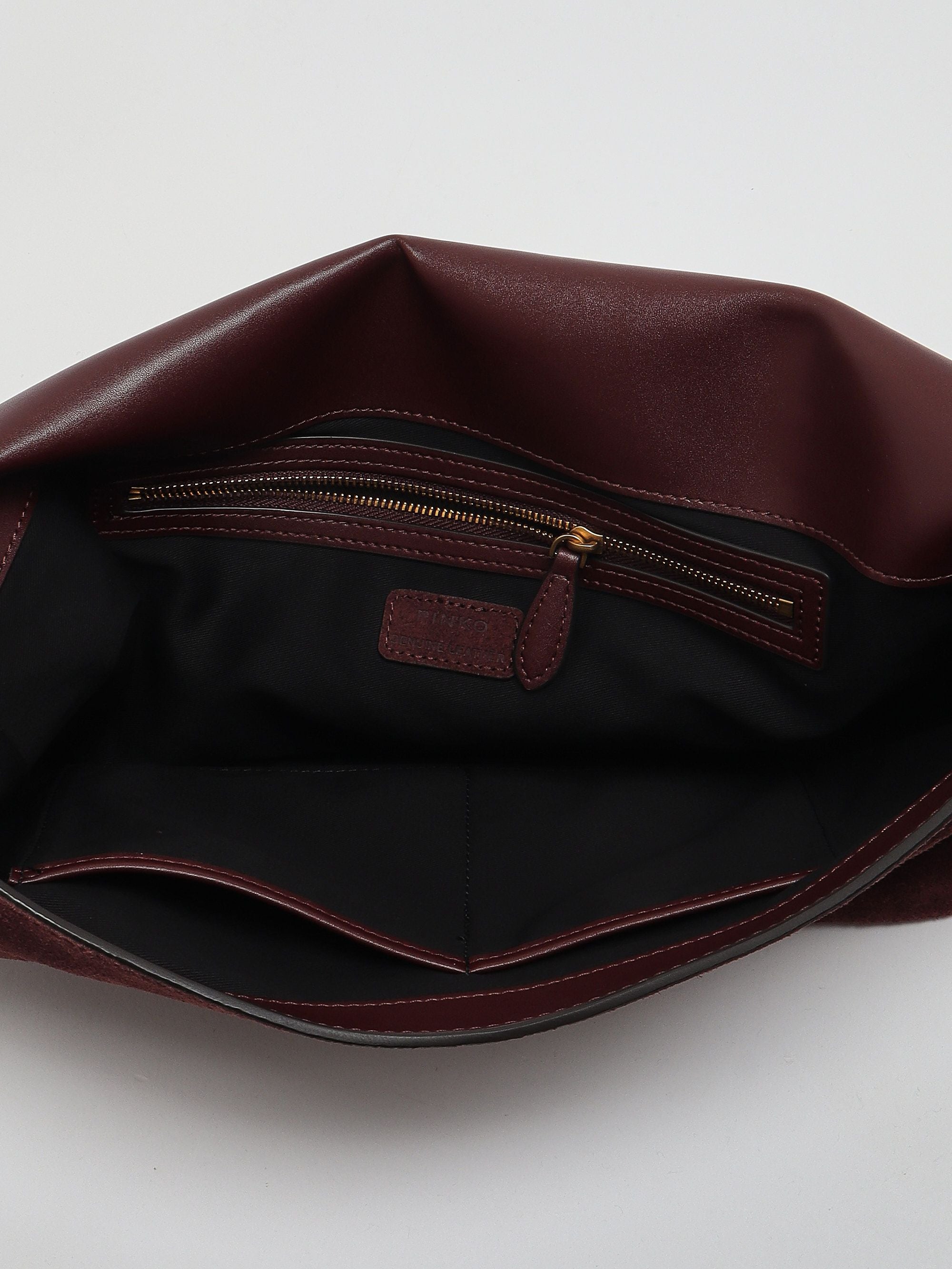 Borsa a tracolla Love Big Suede Pinko
