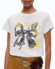 T-shirt Too Chill To Conform Pinko