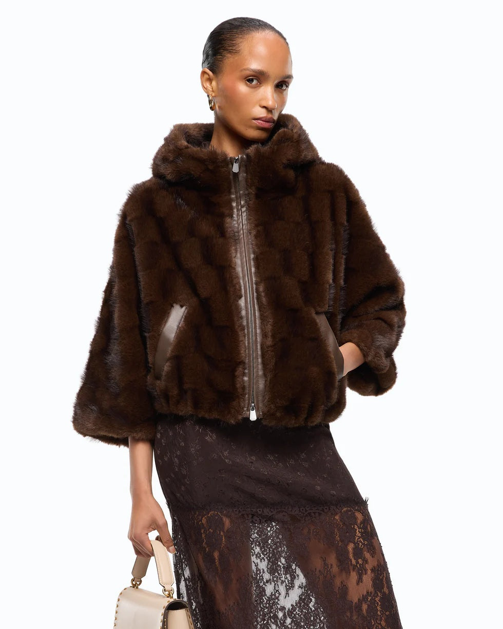 Pinko Aspen Cadetia Cape Jacket