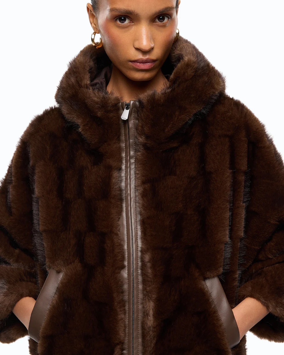 Pinko Aspen Cadetia Cape Jacket
