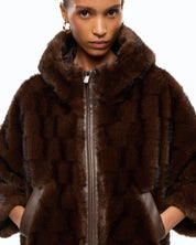 Pinko Aspen Cadetia Cape Jacket