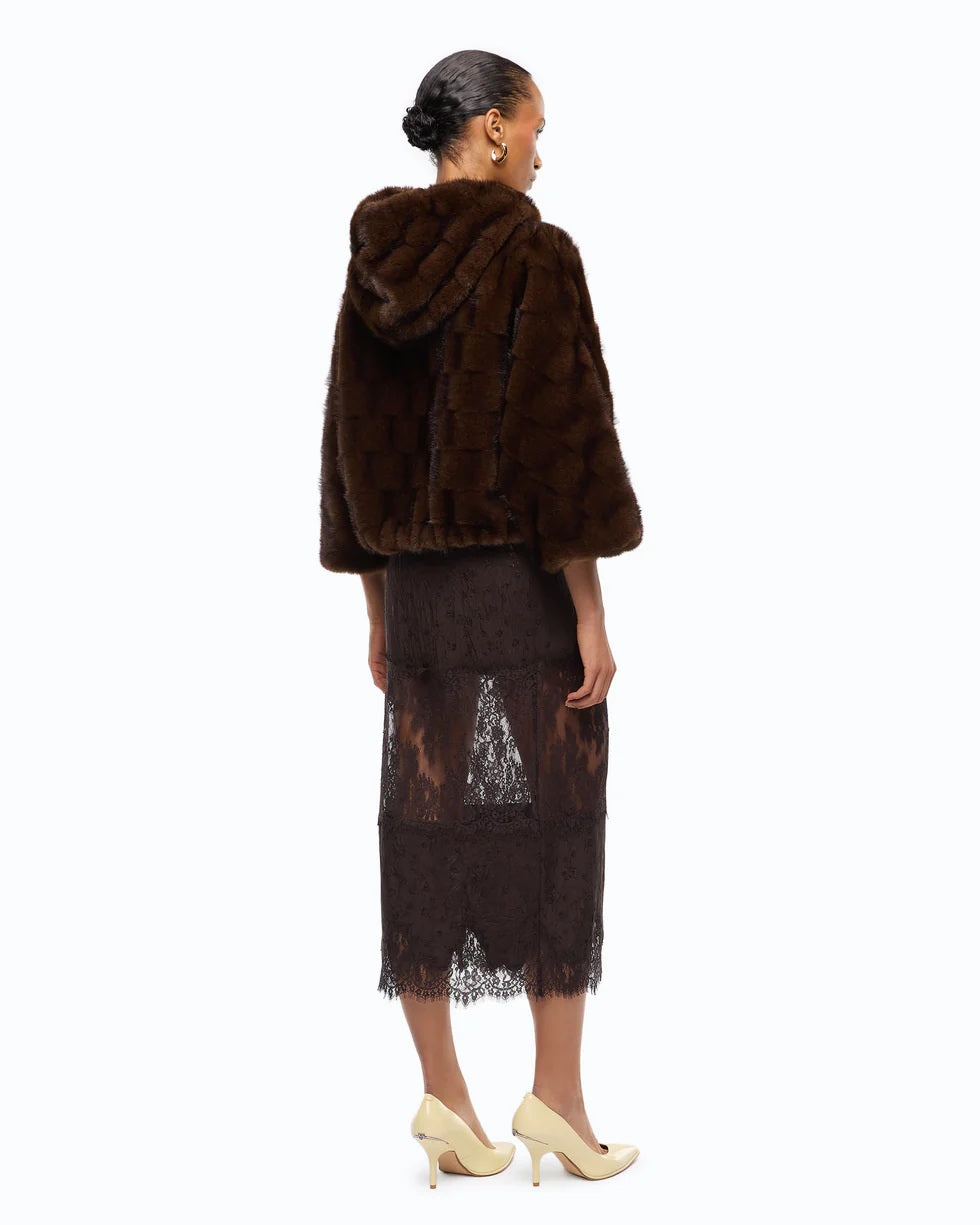 Pinko Aspen Cadetia Cape Jacket